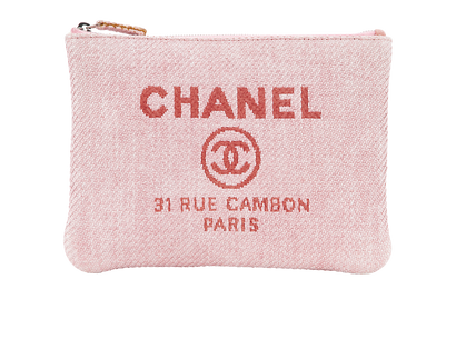 Chanel Deauville Pouch, front view